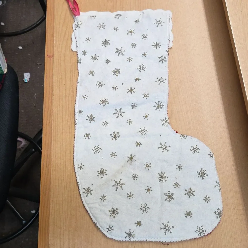 Homemade Mom And Dad Christmas‎ Stockings, Door Knob Covers 7 Stockings